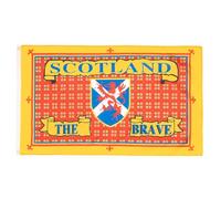 BANDIERA SCOZIA THE BRAVE 150x90cm - BANDIERA SCOZZESE - SCOTLAND THE BRAVE 90 x 150 cm - AZ FLAG
