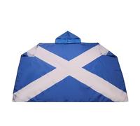 AZ FLAG Bandiera scozzese, 150 x 90 cm, mantello scozzese, 100% poliestere, con maniche integrate, body flag 80 g
