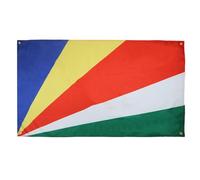 AZ FLAG Bandiera Seychelles 150 x 90 cm con 4 occhielli, bandiera Seychellois per balcone o parete