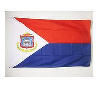 AZ FLAG Bandiera SINT Maarten 90x60cm - Bandiera Regno dei Paesi Bassi 60 x 90 cm Foro per Asta