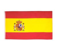AZ FLAG Bandiera Spagna 90x60cm - Bandiera Spagnola 60 x 90 cm Foro per Asta
