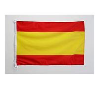 AZ FLAG Bandiera Spagna Senza Stemma 150x90cm - Bandiera Spagnola 90 x 150 cm Speciale Esterno