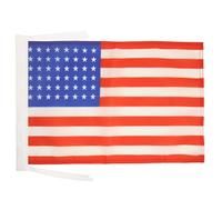 BANDIERA STATI UNITI 48 STELLE 45x30cm - BANDIERINA ANTICA AMERICANA - USA 30 x 45 cm cordicelle - AZ FLAG