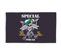 AZ FLAG Bandiera Stati Uniti Army Forza Speciale 90x60 cm 2 Occhielli | Uso interno ed esterno bandiera decorativa delle Forze Speciale americane doppie cuciture e bordi rinforzati poliestere 100D