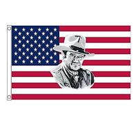 AZ FLAG Bandiera Stati Uniti con John Wayne 150x90cm - Bandiera Americana - USA 90 x 150 cm