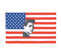 BANDIERA STATI UNITI ELVIS PRESLEY 150x90cm - BANDIERA AMERICANA - USA 90 x 150 cm - AZ FLAG