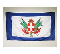 AZ FLAG Bandiera Stemma Regno d'Italia 1861-1870 90x60cm - Bandiera Reale Italiana 60 x 90 cm Foro per Asta