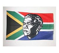 AZ FLAG Bandiera SUDAFRICA con Mandela 150x90cm - Bandiera SUDAFRICANA 90 x 150 cm Foro per Asta