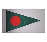 AZ FLAG Bandiera Surf Verde E Cerchio Arancione 150x100cm - Bandiera Verde di Spiaggia 100 x 150 cm Speciale Esterno