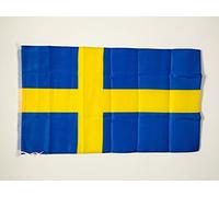 AZ FLAG Bandiera Svezia 90x60cm - Bandiera Svedese 60 x 90 cm Foro per Asta