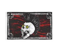 BANDIERA TESCHIO IN FERRO 150x90cm - BANDIERA PIRATA 90 x 150 cm - AZ FLAG