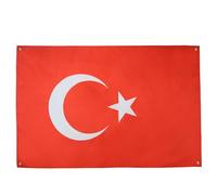 AZ FLAG Bandiera Turchia 150 x 90 cm con 4 occhielli, bandiera turca per balcone o parete