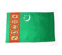 AZ FLAG Bandiera Turkmenistan Antica 150x90cm - Bandiera TURKMENA 90 x 150 cm