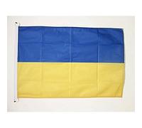 BANDIERA UCRAINA 90x60cm per esterno - BANDIERA UCRAINA 60 x 90 cm - AZ FLAG