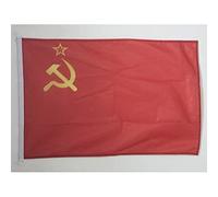 BANDIERA URSS 90x60cm per esterno - BANDIERA ROSSA COMUNISTA - RUSSIA 60 x 90 cm - AZ FLAG