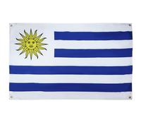 AZ FLAG Bandiera Uruguay 150 x 90 cm con 4 occhielli, bandiera Uruguaiana per balcone o parete