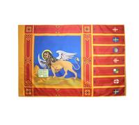 BANDIERA VENETO 90x60cm - BANDIERA VENETA - REGIONE ITALIA 60 x 90 cm foro per asta - AZ FLAG