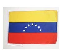 AZ FLAG Bandiera Venezuela Antica 45x30 cm - Bandierina Venezuelana 30x45 cm Cordicelle