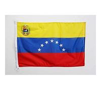 BANDIERA VENEZUELA ANTICA SENZA STEMMA 90x60cm per esterno - BANDIERA VENEZUELANA 60 x 90 cm - AZ FLAG