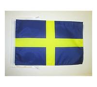 AZ FLAG Bandiera Verona 45x30 cm - Bandierina Verona In Veneto 30x45 cm Cordicelle