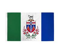 AZ FLAG Bandiera Yukon 150x90cm - Bandiera Canadese - Canada 90 x 150 cm