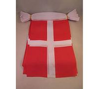 AZ FLAG Ghirlanda 4 Metri 20 Bandiere SAVOIA 15x10cm - Bandiera della SAVOIA - Francia 10 x 15 cm - Festone BANDIERINE