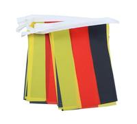 AZ FLAG Ghirlanda 6 Metri 20 Bandiere Germania 21x15cm - Bandiera Tedesca 15 x 21 cm - Festone BANDIERINE