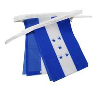 AZ FLAG Ghirlanda 6 Metri 20 Bandiere Honduras 21x15cm, Bandiera Honduregna 15 x 21 cm - Festone Bandierine