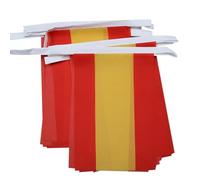 AZ FLAG Ghirlanda 6 Metri 20 Bandiere Spagna Senza Stemma 21x15cm, Bandiera Spagnola 15 x 21 cm - Festone Bandierine