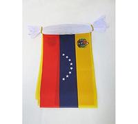 AZ FLAG Ghirlanda 6 Metri 20 Bandiere Venezuela 21x15cm, Bandiera Venezuelana 15 x 21 cm - Festone Bandierine