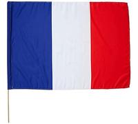 AZ FLAG HX_2417 Bandiera Nazionale Francese da Corsa in Poliestere, 75D, 90 x 60 cm