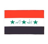 AZ FLAG J_2712 Bandiera dell'Iraq, Occhielli Antichi 1991 2004, 150 x 90 cm