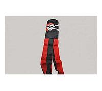 AZ FLAG Manica a Vento Pirata con bandana rosso 150 cm Dei pirati Nylon