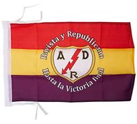 AZ FLAG S_1482 Bandiere di Rayo Vallecano, Repubblicano Spagnolo, con Corde, Multicolore, 45 x 30 cm
