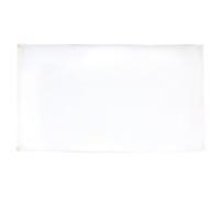 AZ FLAG Set da 2 Bandiere Monocolore Bianco 90x60 cm 2 Occhielli | Uso interno ed esterno bandiera decorativa verde doppie cuciture e bordi rinforzati con occhielli metallici poliestere 100D