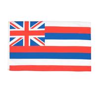 AZ FLAG - Set di 10 bandiere hawaiane - 150 x 90 cm - Bandiera hawaiana 100% poliestere con occhielli metallici incorporati