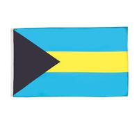 AZ FLAG - Set di 2 bandiere Bahamas - 90 x 60 cm - Bandiera Bahamas 100% poliestere con occhielli metallici incorporati