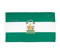 AZ FLAG - Set di 5 bandiere Andalusia - 150 x 90 cm - Bandiera Andalusa 100% poliestere con occhielli metallici incorporati