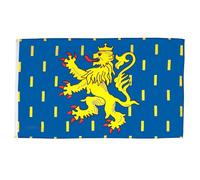 AZ FLAG - Set di 5 bandiere Franca Contea - 150 x 90 cm - Bandiera Franco-Comtois 100% poliestere con occhielli metallici incorporati