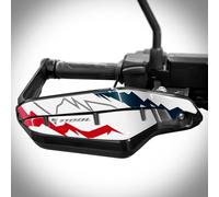 Az Graphishop Adesivi Paramani in Resina 3D Compatibile con Honda Africa Twin CRF 1100 L 2025 Protezione da Urti e Graffi Accessori Moto Made in Italy FM-1187 (Glare White (Tricolor))