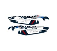 Az Graphishop Adesivi Paramani Resina 3D Compatibile Con Honda Africa Twin CRF 1100 L 2022-2023 APA-AT-22-23 (Glare White (Tricolor))