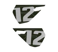 Az Graphishop Adesivi Plastica Sotto Sella Compatibile con BMW R 12 nineT Protezioni da graffi e abrasioni Made in Italy ASS-R12NINET (San Remo Green)