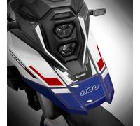 Az Graphishop Adesivo Frontale in Resina 3D Compatibile con Suzuki V-Strom 800DE 2025 Protezione da Urti e Graffi Accessori Moto Made in Italy ADM-800DE-25 (Oslo White)