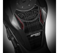 Az Graphishop Paraserbatoio 3D Compatibile Con Triumph Speed Triple 1200 RS 2021-2025 Protezione da Urti e Graffi Made in Italy GP-SPRS-21-25 (Saphire Black)