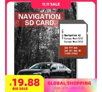 AZ V12 West RNS315 V12 Western Europe 2020 Mappa Naving SD GPS Sat Nav Scheda di memoria Navigazione GPS Europa West Scheda SD