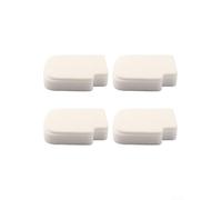 AZ3000UKT - Set di 410 filtri di ricambio in schiuma per aspirapolvere Shark Stratos Pro, potenza di aspirazione ottimale (4 pezzi)