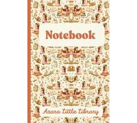 Azara Little Library: Forest Pattern Notebook: Whimsical Forest Lined Notebook for Writing, Journaling, School Notes, Homework, and Creative Ideas, 6 x 9 Inches, 120 Pages