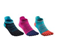 Azarxis Calzini Running Uomo Donna Calze con Dita Calzini Traspiranti Corsa Calzini 5 Dita Calzini Antiscivolo Calze da Caccio Ciclismo Corsa Trail Trekking (A1-3 coppie, S)
