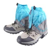 Azarxis Ghette Impermeabili Trekking Ghette da Neve Ghette Trail Running Ghette Basse Impermeabili Copri Scarpe per Uomo Donna Bambino (Blu)
