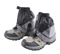Azarxis Ghette Impermeabili Trekking Ghette da Neve Ghette Trail Running Ghette Basse Impermeabili Copri Scarpe per Uomo Donna Bambino (Nero)